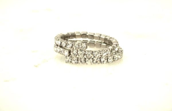 2PCS,  1-ROW/RING-AUSTRIAN CRYSTALS STACKABLE - Image 4