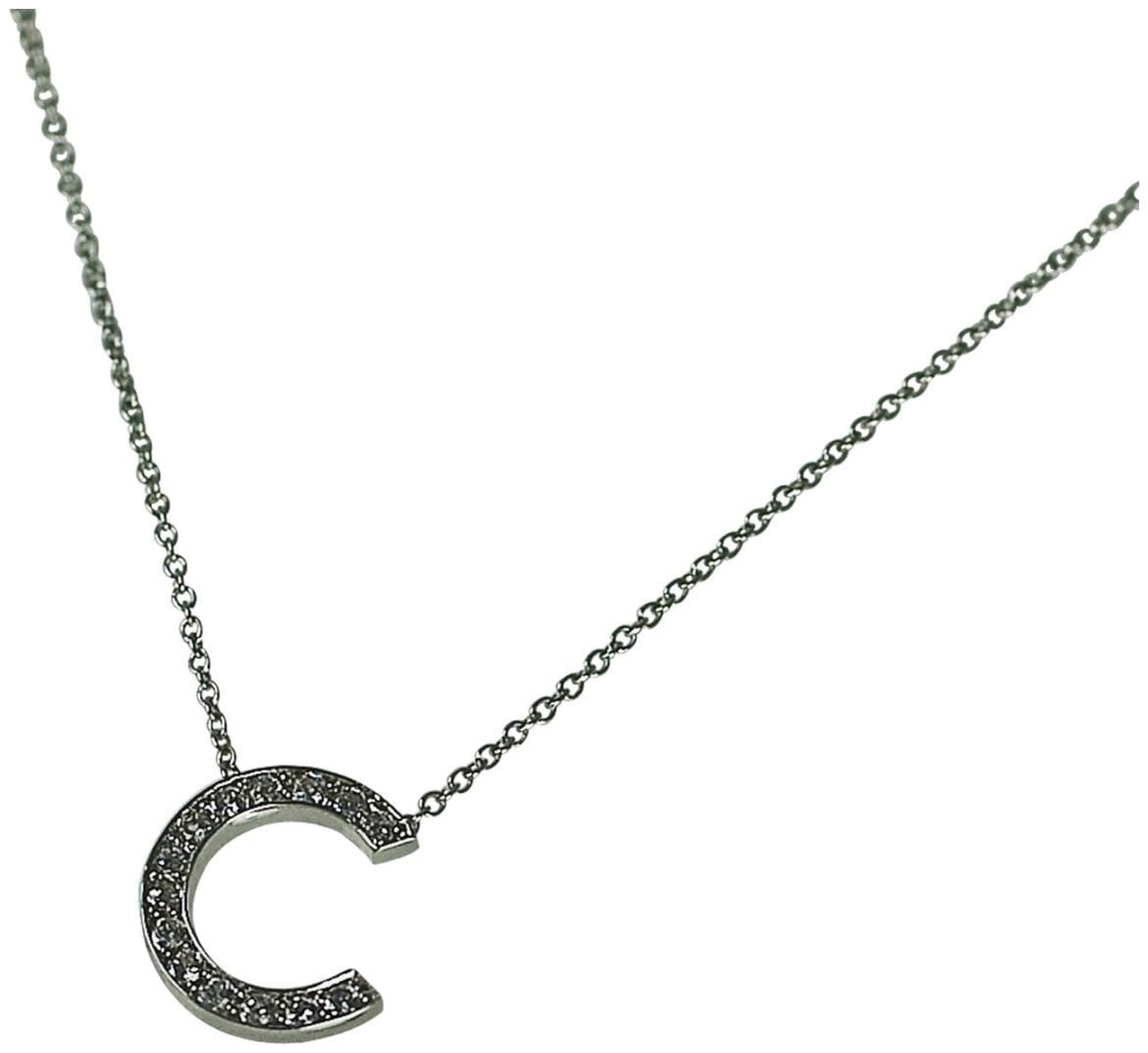C Minor Silver Pendant Necklace main image 1
