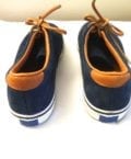 KEDS- NAVY SUEDE SNEAKERS-SIZE 8 1/2