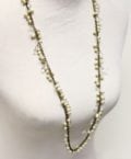 FRESH WATER PEARL & CRYSTAL NECKLACE-8117