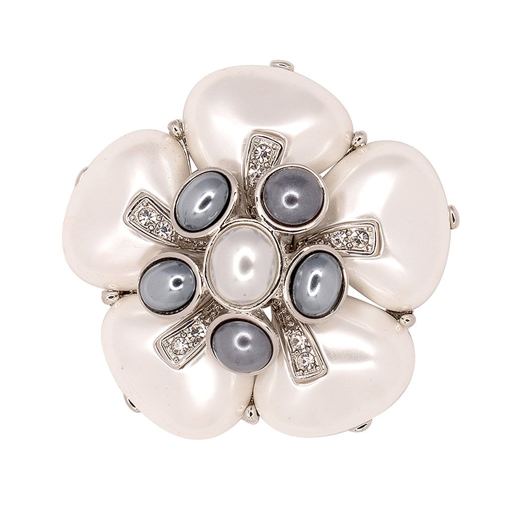 Wings Pearl Flower Brooch Corsage Ornaments Costume Jewelry For Birthday  Stage Party Show(free Shipping)