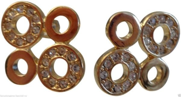 RUBBER BRACELET WITH SILVER OR GOLD CIRCLE DESIGN - Image 6