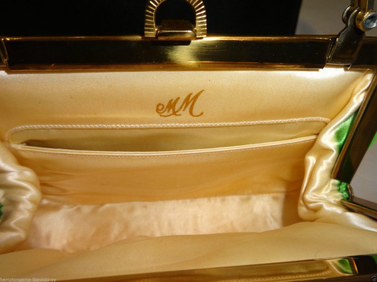 Morris Moskowitz Vintage Taffeta Silk Handbag