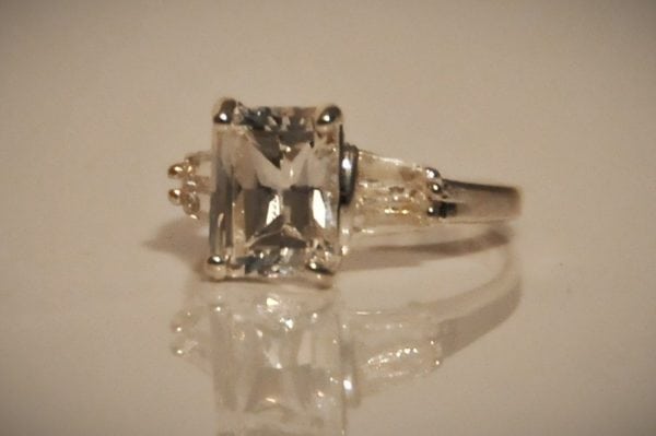 JOSEPH ESPOSITO, COCKTAIL/ENGAGEMENT RING- CUBIC ZIRCONIA'S - Image 5