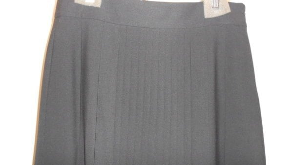 THEORY-BLACK PLEATED FRONT & BACK PANELS SKIRT-SIZE-8-NEW NEVER WORN - Image 6