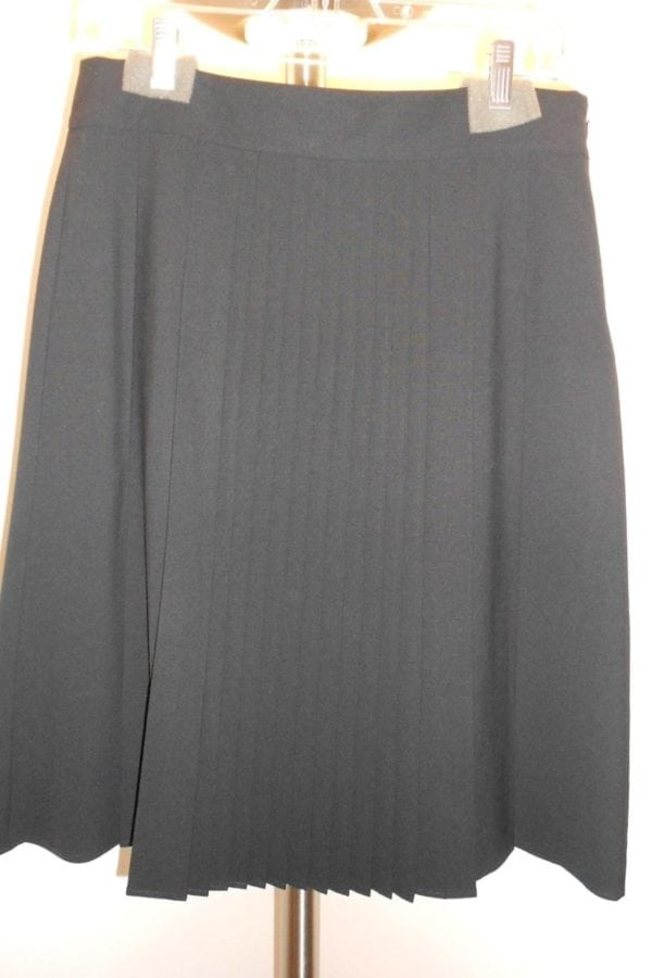 THEORY-BLACK PLEATED FRONT & BACK PANELS SKIRT-SIZE-8-NEW NEVER WORN - Image 7